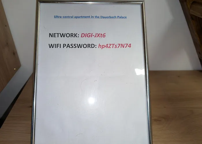 Ultra-central In The Dauerbach Palace